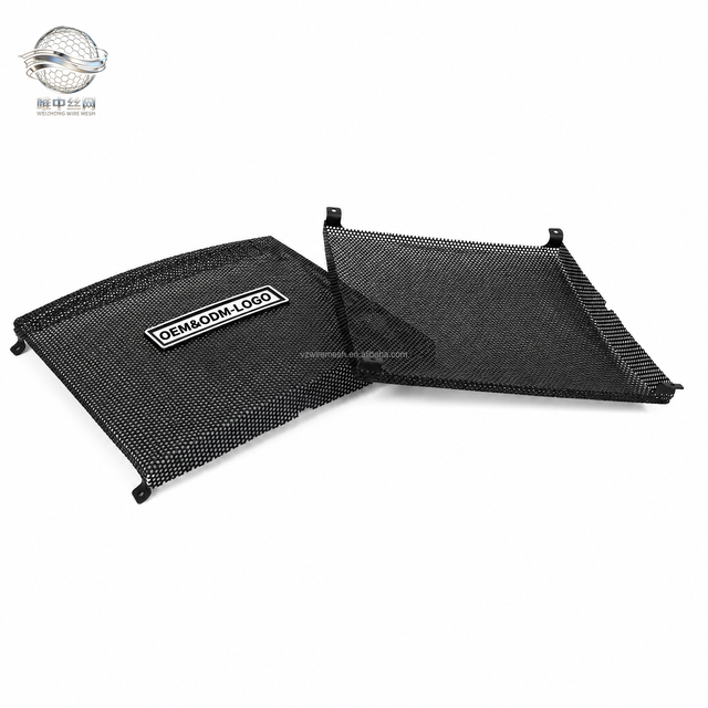 Perforated Speaker Grilles | Metal Dust and Impact Protection | Custom Stage and Audio Enclosure Panels