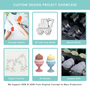 Juguetes de Baño Apilables de Silicona con Forma de Animales para Niños, OEM/ODM - Product Image 5