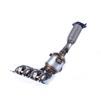 Nouveau convertisseur catalytique Euro VI en acier inoxydable pour Ford Focus 1.6L/1.8L/2.0L, position avant, type de carburant GNC, ajustement universel, qualité OE