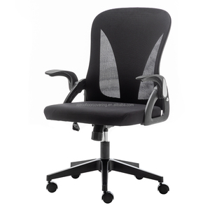 <span class=keywords><strong>Poltrona</strong></span> 2024 moderna e <span class=keywords><strong>ergonomica</strong></span> per ufficio, piccola <span class=keywords><strong>poltrona</strong></span> in rete con schienale basso, realizzata in tessuto resistente - Product Image 2