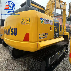 Excavadora original usada Komatsu Pc110 de 11 toneladas Pc 120 Pc 130 en buenas condiciones con motor original en horas bajas - Product Image 1