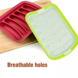 गैर-छड़ी सिलिकॉन बेबी सॉसेज हैम मोल्ड के लिए ढक्कन के साथ मोल्ड डिय मोल्ड डिय मोल्ड डिय मोल्ड डिय - Product Image 3