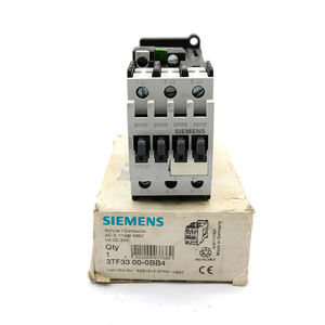 Contactor de Potencia Siemens Original Profesional 3TF3300-0BB4, 3 Polos, 22A, Bobina de 24VDC, Contactor de Control de Motor Industrial de Repuesto - Product Image 1