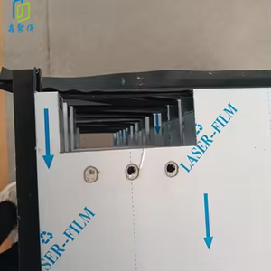 Дверь для супермаркета из нержавеющей стали — двусторонняя нажимная дверь с нажимной панелью для продуктового магазина - Product Image 6