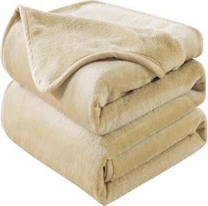 Gran oferta, manta de forro polar suave peluda promocional personalizada, manta de forro polar de Sherpa de franela de felpa de microfibra - Product Image 4