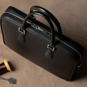 Sacoche d'<span class=keywords><strong>ordinateur</strong></span> personnalisée pour affaires, sacoche pour <span class=keywords><strong>ordinateur</strong></span> portable, <span class=keywords><strong>sac</strong></span> de voyage en <span class=keywords><strong>cuir</strong></span>, <span class=keywords><strong>sac</strong></span> messager pour hommes et femmes - Product Image 5