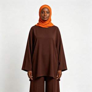 Women Muslim Swimwear Burkini 3 Piece <b>Set</b> Long Sleeve <b>Modest</b> Islamic Swimsuit Custom Logo OEM ODM Low MOQ - Product Image 2