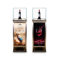 Nouveau produit, vitrine de bijoux publicitaire personnalisée, écran LED, P1.8 P2, forme de cube, écran LED créatif en forme de cube