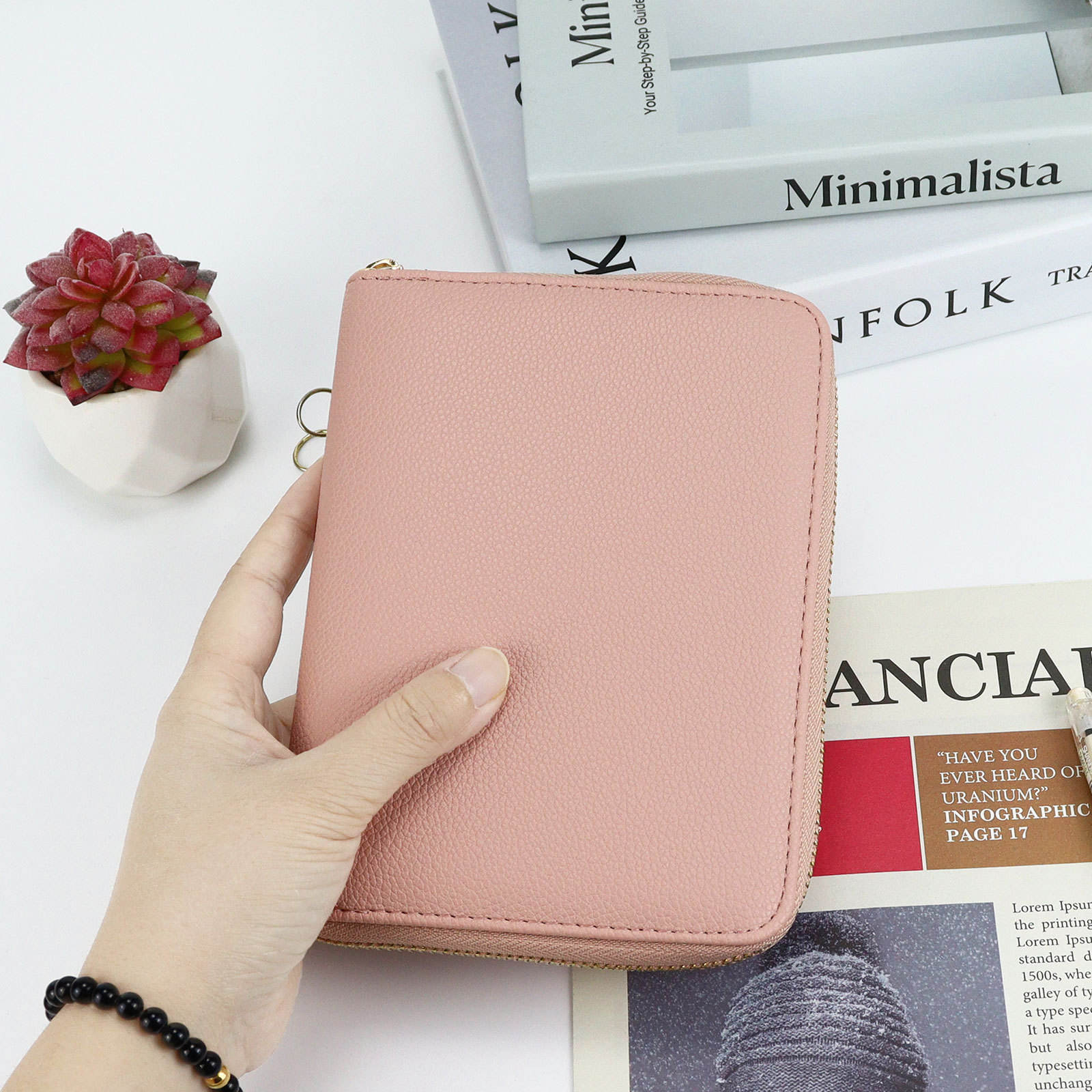 Pink A7 Budget Binder (Shell Only)