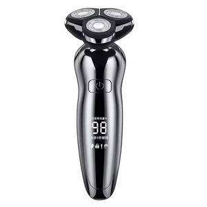 Nueva mini afeitadora eléctrica inteligente recargable con tres cuchillas y función de lavado digital para afeitado facial - Product Image 1