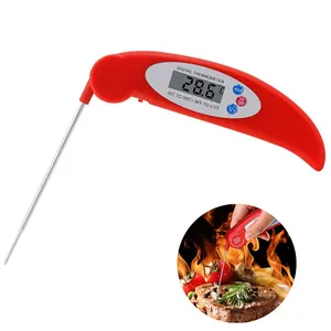 Водонепроницаемый складной Быстрый цифровой термометр для мяса мгновенное считывание термометр для гриля и приготовления барбекю