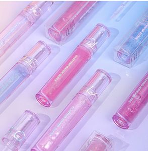 MLM customizable Glitter Mirror Water <b>Lip</b> Gloss Moisturizing Waterproof High Color Rendering Non-stick Cup Plumping <b>Lip</b> Glaze - Product Image 5
