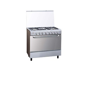 Phạm Vi Nấu Ăn Nhà Bếp 90Cm Với <span class=keywords><strong>5</strong></span> Đầu Đốt Lò Nướng Đứng Thân Bằng Thép Không Gỉ Có Đầu Đốt - Product Image 2