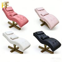 Moderne Professionelle Massageliege in Rosa-Gold für Salons, Luxuriöse Schönheitsliege, Beste Massageliege