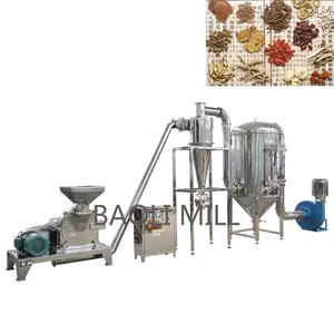 Industrial dry garlic ginger powder grinding machine