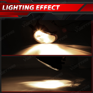 Doppio paraurti anteriore Luce di nebbia alogena DRL Luce di guida Honda CRV CR-V 2010 2011 H11 Lampada gialla - Product Image 3