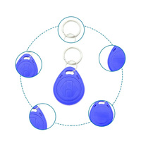 T5577 125KHz carte à puce intelligente carte réinscriptible copie porte-clés Rfid Clone copieur jeton T5577 Em4305 125khz duplicateur changement étiquette d'identification