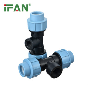 Conector de Tubo IFAN a Precio Económico, 20-110 mm, Accesorios de Riego, Conexión de Compresión de PP, Accesorios de Compresión de HDPE para Uso con Agua - Product Image 5