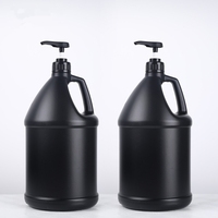 Bidon en plastique HDPE de 3800 ml (1 gallon) de couleur personnalisée pour détergent, liquide de nettoyage, huile moteur, huile de cuisson