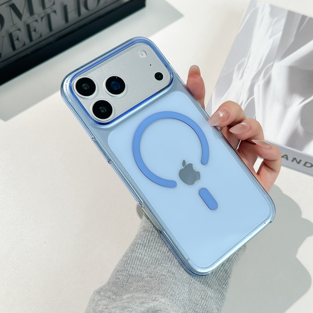 PC Transparent Phone Case For IPhone 18 Pro Max Anti-Scratch Wireless Charge Back Cover for Samsung S25 Ultra Case All Models