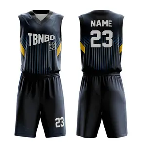 College Unique American Customized Basketball Reversible Uniforms Set