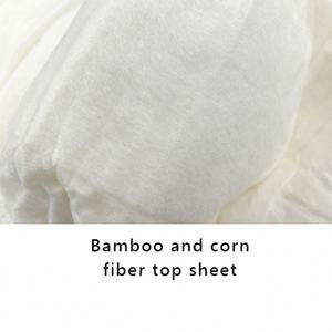 Vente en gros de couches naturelles hypoallergéniques étanches, sèches, respirantes et douces, pour bébés, très absorbantes, biodégradables en bambou - Product Image 5