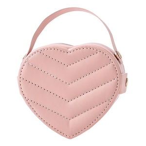Caja de Almacenamiento de Joyas Portátil en Forma de Corazón, Regalo de San Valentín, Caja para Aretes y Anillos, Ideal para Viajes - Product Image 5
