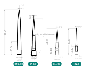 Phổ rainin Lọc lời khuyên giá rnase dnase miễn phí LTS rainin Pipette lời khuyên 20ul 200ul 300ul 1000ul - Product Image 4