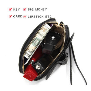 Porte-monnaie éléphant mignon AndoBag pour femmes, mini sac de rangement en cuir de vache véritable, pochette de mode pour dames - Product Image 5