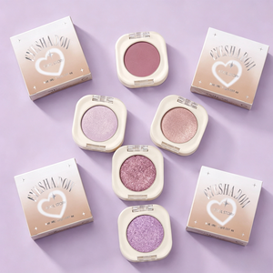 แป้งอายแชโดว์สีม่วง 5 สีเนื้อแมตต์ชิมเมอร์ปราศจากการทดลองกับสัตว์วีแกนกันรอยเปื้อนได้ 1.7 กรัมแต่งหน้าสำหรับใช้ในงานปาร์ตี้ทุกวัน - Product Image 3