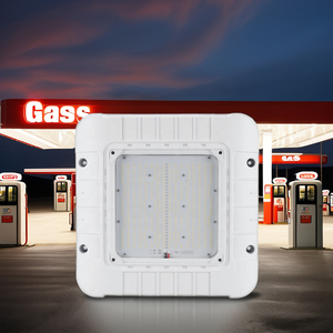 150W FLAT Canopy, 5700K, Gas Station Light - 5700K UL DLC Listed