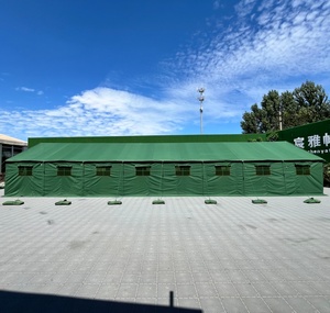 Carpa de Lona Impermeable para Exteriores de Gran Capacidad para 40 Personas, de Grado Militar, con Estructura de Acero Resistente - Product Image 2