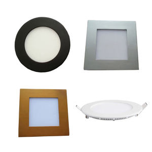 Color Negro lámpara de vivienda <span class=keywords><strong>led</strong></span> regulable empotrada <span class=keywords><strong>downlight</strong></span> w 12w 15w 18w 20w 3w 5w 7w 9w 8w 10w 230V 240V cri80 5000k 5500k - Product Image 1