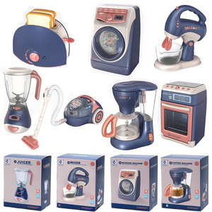 Jouets de cuisine pour enfants, petits appareils électroménagers, ensemble de machines électriques de simulation, mini-jouets de cuisine d'imitation - Product Image 1