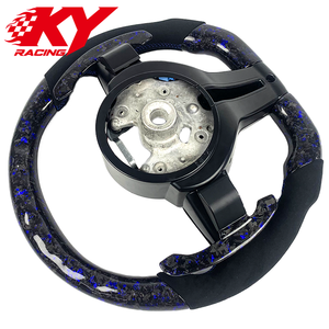Volante deportivo de fibra de carbono y cuero con levas de cambio para BMW F10 F30 F18 F36 F20 F22 F80 F90 F15 F45 M3 M5 X3 X4 X5 X6 - Product Image 3