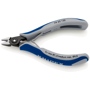 KNIPEX 79 62 125 Cortador diagonal de precisión para electrónica con mangos multicomponentes pulidos de 125 mm - Product Image 2