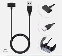 Cable de Carga para Fitbit Ionic de 93 cm, 5 V, 1 A, Cargador USB Magnético para Reloj Inteligente