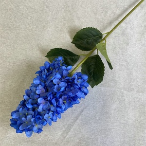 B-2562 Usine <span class=keywords><strong>En</strong></span> Gros <span class=keywords><strong>Automne</strong></span> Mariage Décoré Artificielle Long Cône Pagode Hortensia <span class=keywords><strong>Fleurs</strong></span> <span class=keywords><strong>En</strong></span> Soie - Product Image 1