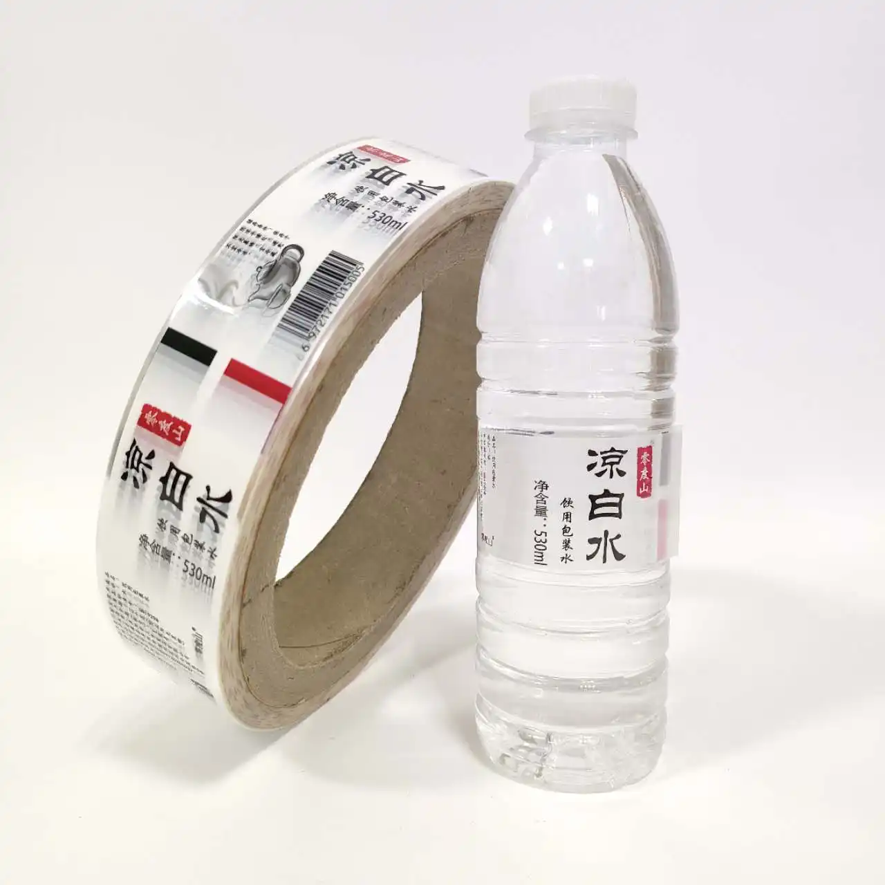 Пластиковая пленка для печати на бутылке с водой по индивидуальному заказу