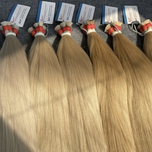 Cabello humano remy de alta calidad a precio de mayoreo, extensiones de cabello vietnamitas sin enredos, cabello ruso a granel - Product Image 3