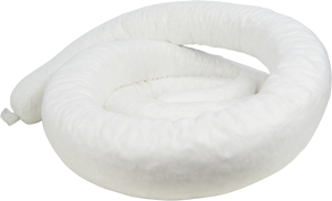 Barrière flottante blanche professionnelle SABER Oil Absorbent Large Boom 1500 pour la gestion des déversements d'hydrocarbures de moyenne taille sur les lacs et les canaux - Product Image 3