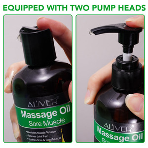 ALIVER - Aceite de Masaje Vegano Natural de 250 ml para Aliviar Dolores Musculares, Relajación de Músculos y Articulaciones - Product Image 6