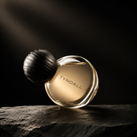 Flacon de parfum vide de luxe personnalisé avec emballage en boîte 50 ml pour marque privée OEM avec bouchon en bois