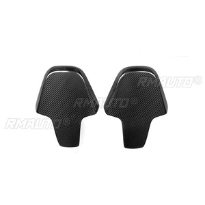 Housses de dossier de siège en carbone véritable, garnitures de protection de siège intérieur de voiture, autocollants pour BMW G80 G81 M3 G82 G83 M4 G87 M2 X3M X4M M8 2020-IN - Product Image 2