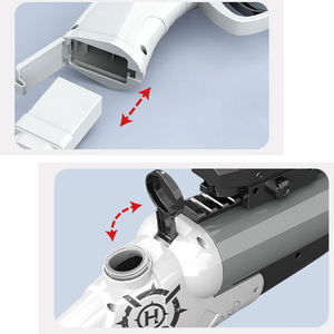 QS vente chaude main haute apparence pistolet à eau jouets 2 couleurs en plastique enfants été plage <span class=keywords><strong>jeu</strong></span> de tir Double buse pistolet jouets - Product Image 5