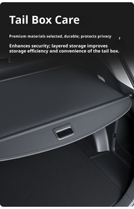BJYD Proveedores de Accesorios para Interiores de Automóviles al por Mayor, Cubierta Retráctil para Maletero para <span class=keywords><strong>Corolla</strong></span> - Product Image 6