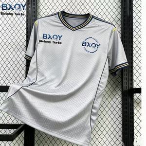 Camiseta de Fútbol Blanca de Visitante para Hombre, 100% Auténtica, de Secado Rápido, Servicio OEM, Cantidad Mínima de Pedido Una Pieza, Envío Rápido - Product Image 4