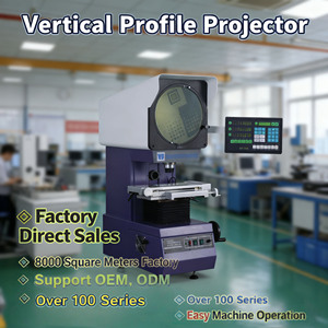 เครื่องฉายภาพโปรไฟล์แบบดิจิตอลพร้อมหน้าจอสำหรับการวัด - Product Image 4