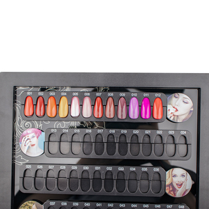 Cajas de exhibición de arte de uñas, herramienta de práctica de manicura, libro de exhibición de puntas de uñas extraíbles, 120 colores, último diseño - Product Image 2