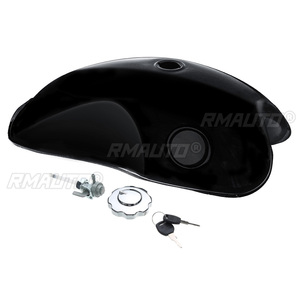 Réservoir d'essence universel Cafe Racer de 10 L (2,6 gallons) avec bouchon en fer épais et robinet pour YAMAHA HONDA KAWASAKI Cafe Racer - Product Image 3